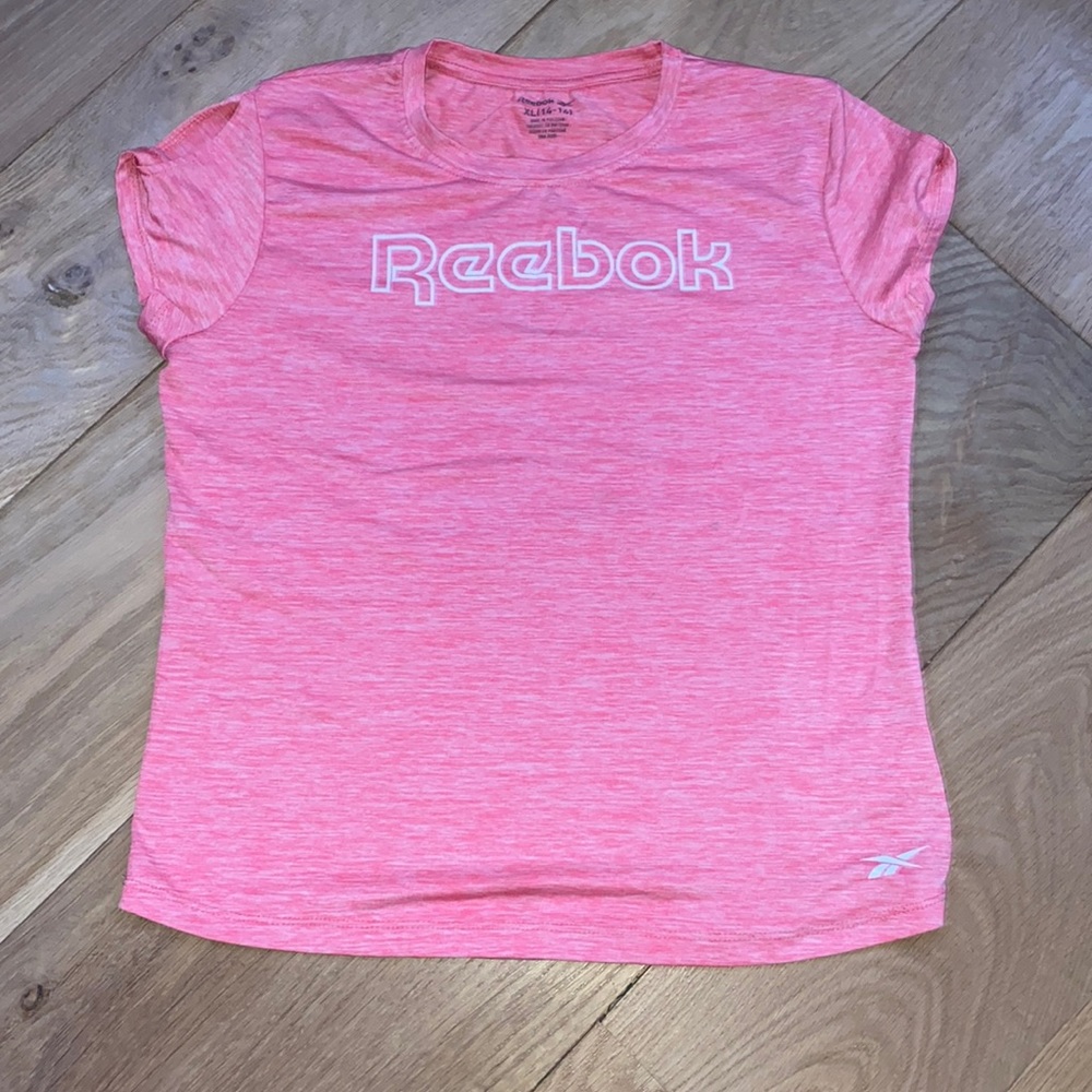 Pink Reebok shirt (with open sleeves)